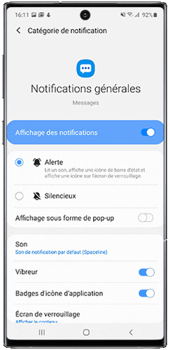 ماهي الإشعارات المنبثقة للاندرويد 9 قم بتمكين خيار "العرض كنافذة منبثقة" لعرض هذا النوع من الإشعارات مباشرة في نافذة منبثقة.