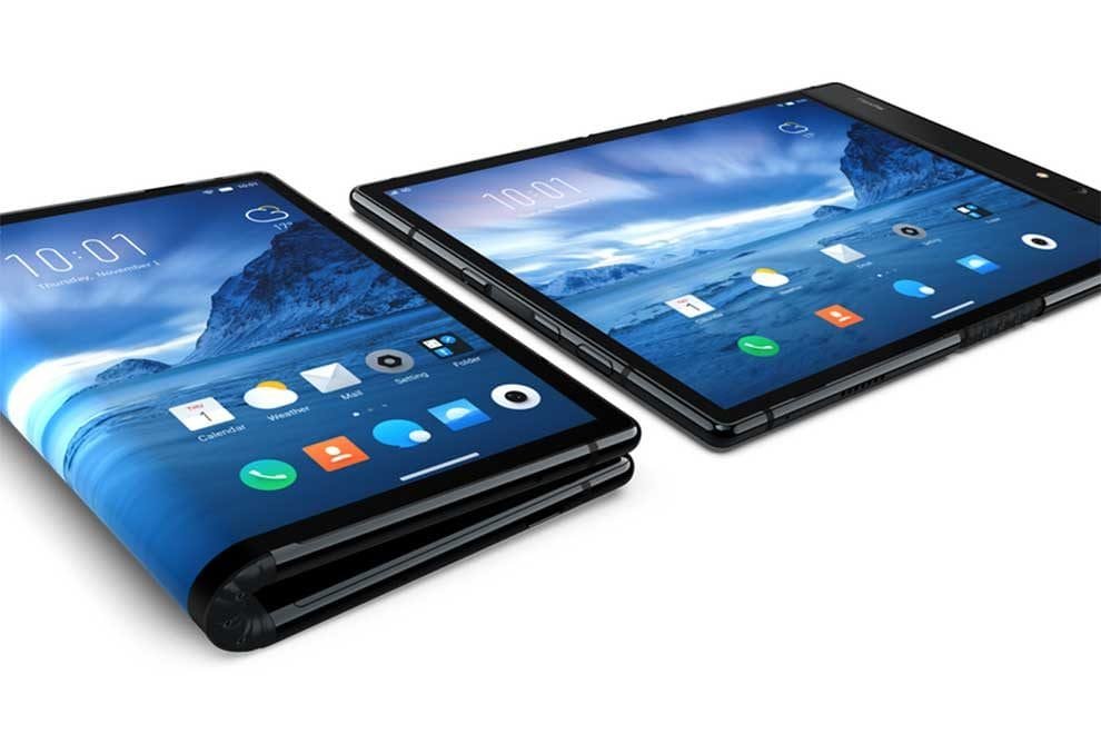 استخدامات الهاتف القابل للطي 7 الشاشات القابلة للطي