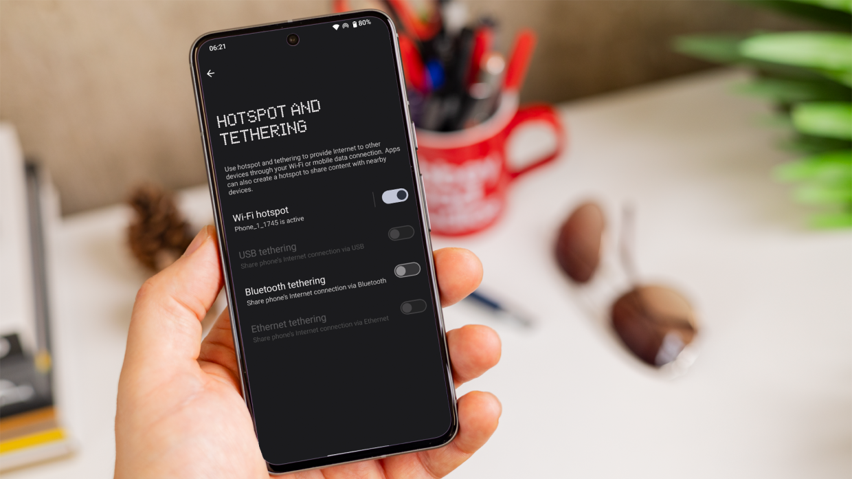 كيفية استخدام هاتفك كنقطة اتصال متنقلة 2 كيفية استخدام هاتفك كنقطة اتصال متنقلة