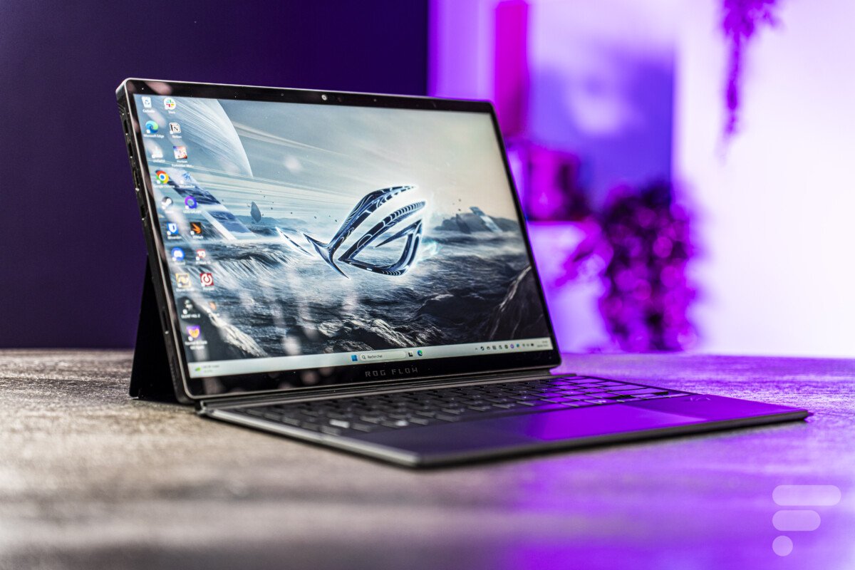 مراجعة Asus ROG Flow Z13 2025: جهاز لوحي وجهاز كمبيوتر ووحدة تحكم ألعاب 14 asus rog flow z13 2025 test 16 1200x800 1