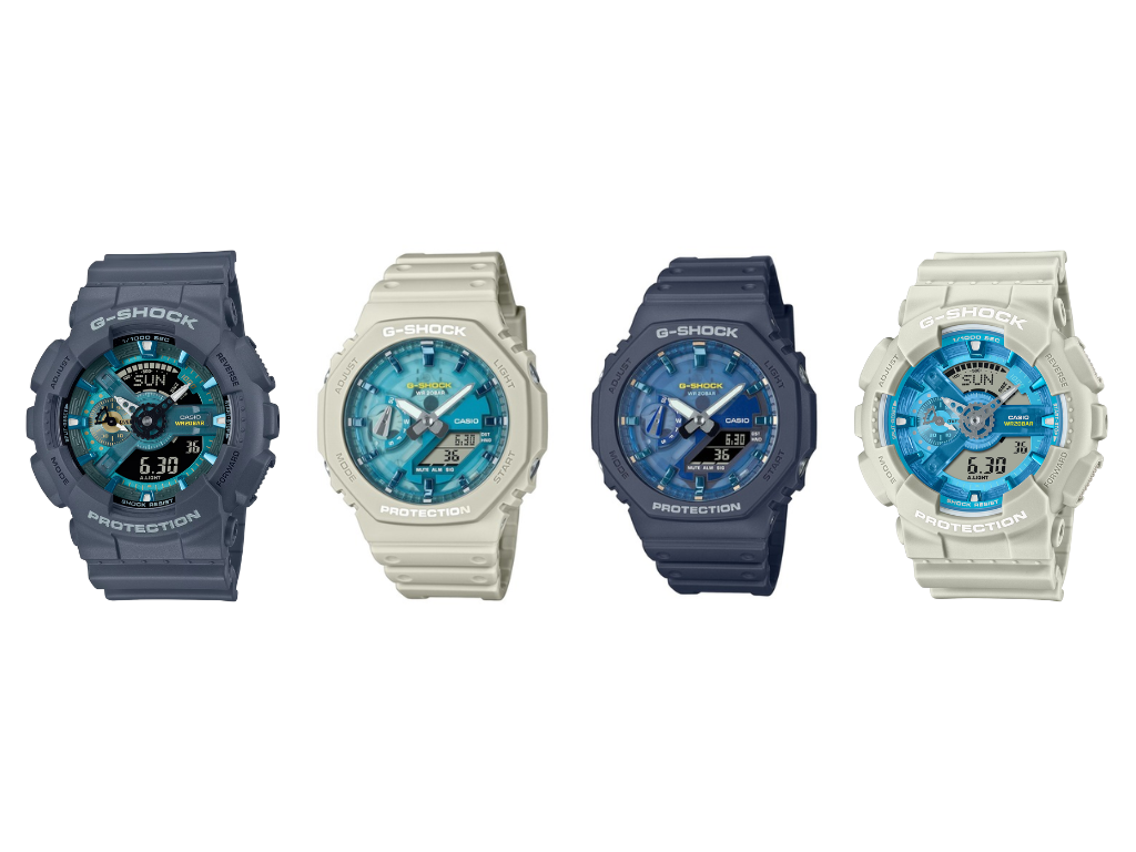 3 ساعات كاسيو لتجديد أناقتك هذا الربيع 8 Casio Spring G Shock Lineup