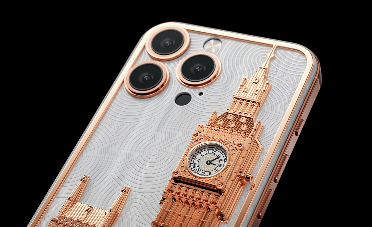 كافيار تحوّل ساعة بيج بن في لندن إلى ساعة عاملة على آيفون 7 ساعة بيج بن