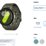 احصل على خصم يصل إلى 60 دولارًا على ساعة Galaxy Watch 7 مقاس 44 مم، بالإضافة إلى حزام إضافي مجاني 21 Galaxy Watch 7