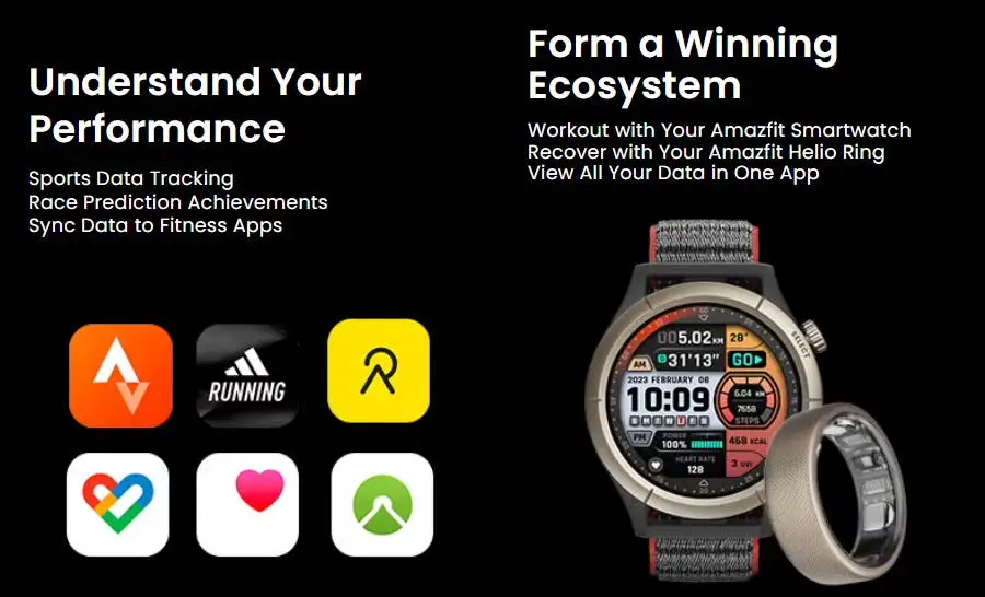 Amazfit Helio Ring: منافس Samsung Galaxy Ring يتم إطلاقه في 15 مايو بسعر جذاب 8 Helio Ring features