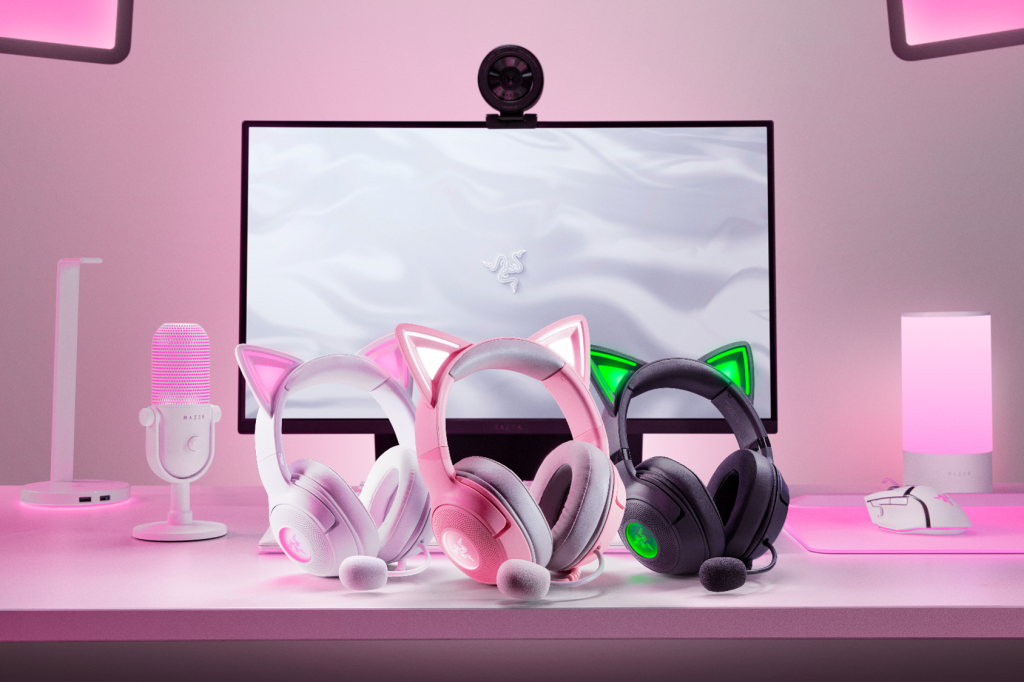 Razer توسع مجموعة Kraken Kitty V2 بألوان جديدة أنيقة 9 Kraken Kitty V2