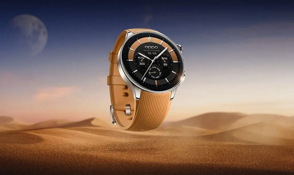 Oppo Watch X تطلق لأول مرة مع Wear OS ونظام تحديد المواقع العالمي (GPS) المدمج وإطار من الفولاذ المقاوم للصدأ 7 Oppo Watch X