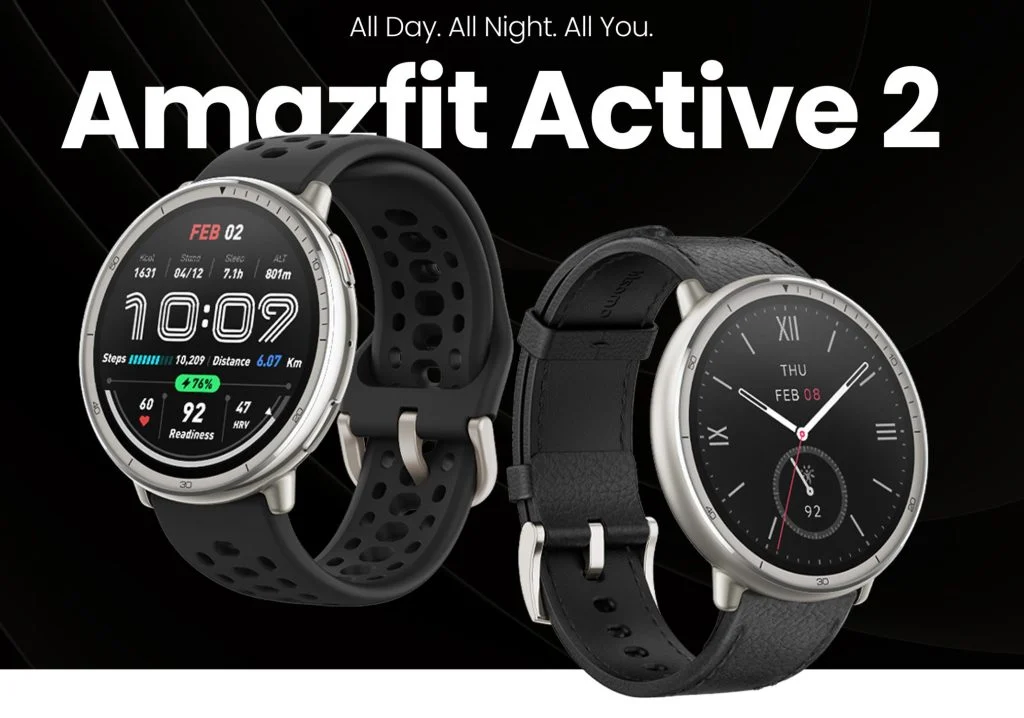 ساعة Amazfit Active 2 ستصل مع شاشة AMOLED وبطارية تدوم 10 أيام 8 Amazfit Active 2 1024x718 1