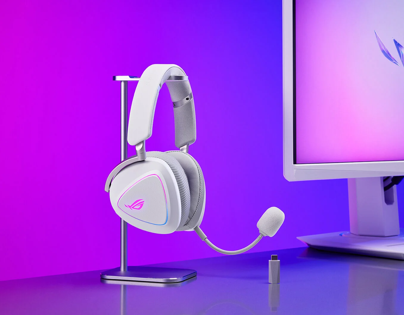 Asus تطلق سماعة الرأس ROG Delta 2 باللون الأبيض القمري الجديد مع مشغلات 50 مم وبطارية 110 ساعة 9 ROG Delta 2