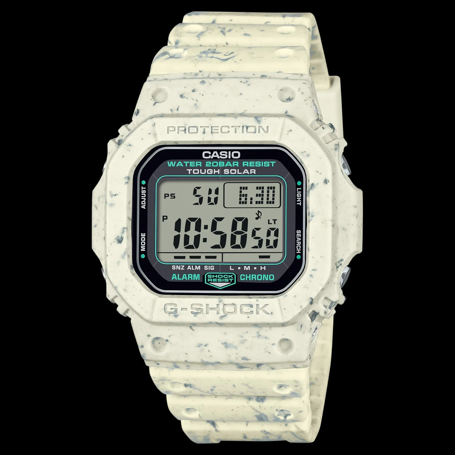 كاسيو تطلق ساعة G-Shock G-5600BG-5 المصنوعة من بقايا الراتنج 7 G-Shock G-5600BG-5