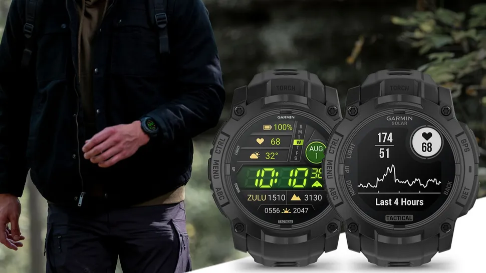 ساعة Garmin Instinct 3 Tactical Edition هي ساعة ذكية لجيمس بوند: وضع التخفي، ومفتاح القتل، والدعم الباليستي، والمزيد 7 Garmin Instinct 3 Tactical Edition