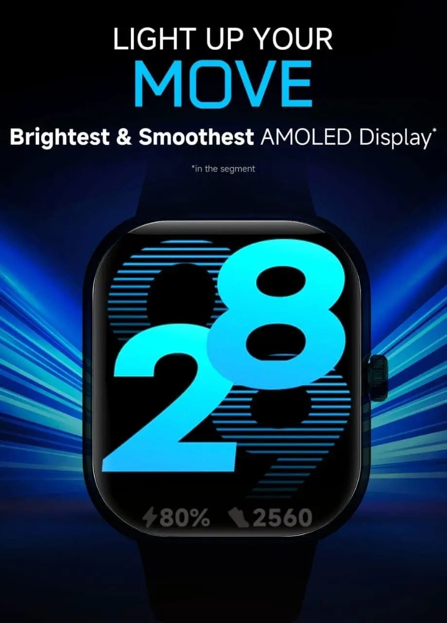 Redmi Watch Move: هذه الساعة الذكية الجديدة تتمتع بكل شيء! 10 Redmi WATCH 7