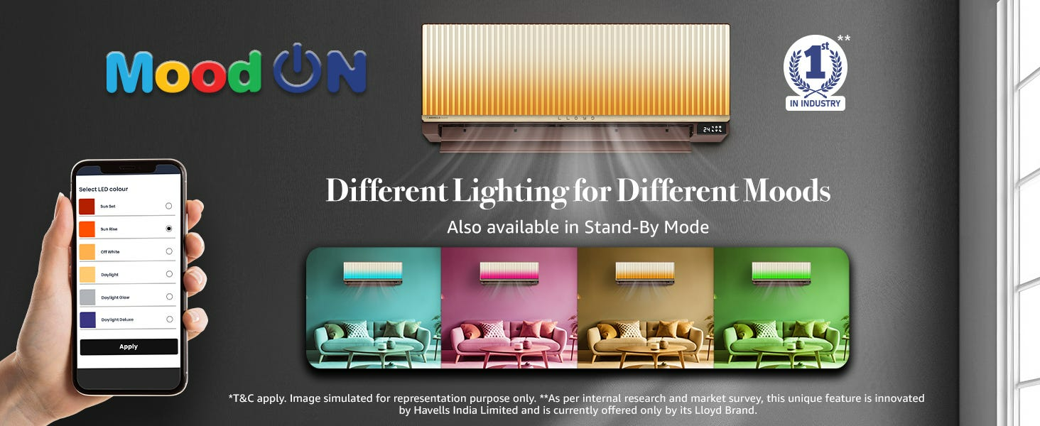 أطلقت شركة لويد مجموعة Luxuria مع مكيف هواء StunnAir المزود بالذكاء الاصطناعي 9 StunnAir AC