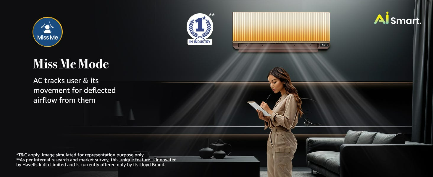 أطلقت شركة لويد مجموعة Luxuria مع مكيف هواء StunnAir المزود بالذكاء الاصطناعي 8 StunnAir AC