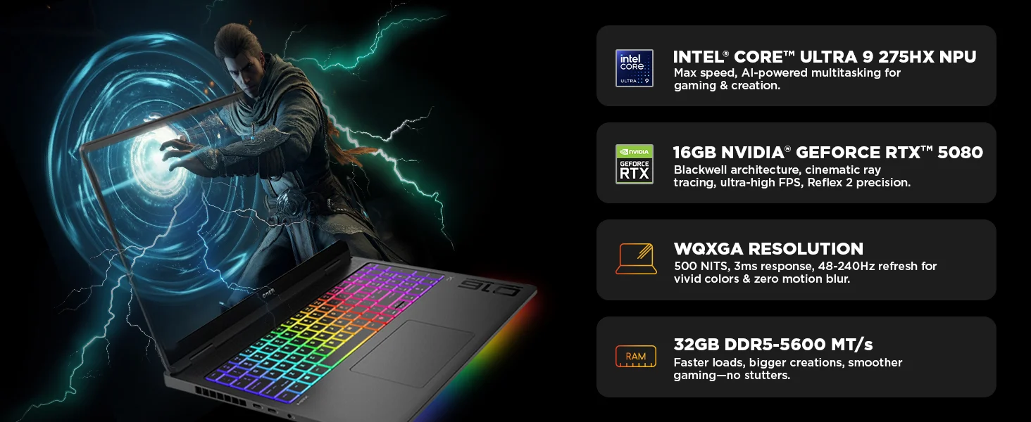 جهاز HP OMEN MAX 16 متوفر الآن بسعر يبدأ من 3500$: يتميز بشاشة IPS بمعدل تحديث 240 هرتز، ومعالج Intel Core Ultra 9، وبطاقة معالجة الرسومات RTX 5080 9 a292ceea 602f 4481 b2c3 70c1f8bb3309