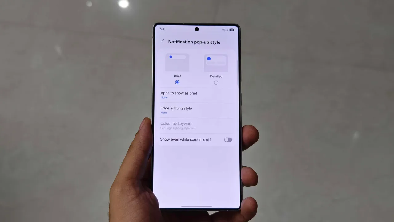 6 إعدادات لهاتف Samsung Galaxy أقوم دائمًا بتغييرها على الفور - إليك السبب 8 img 20250403 194913