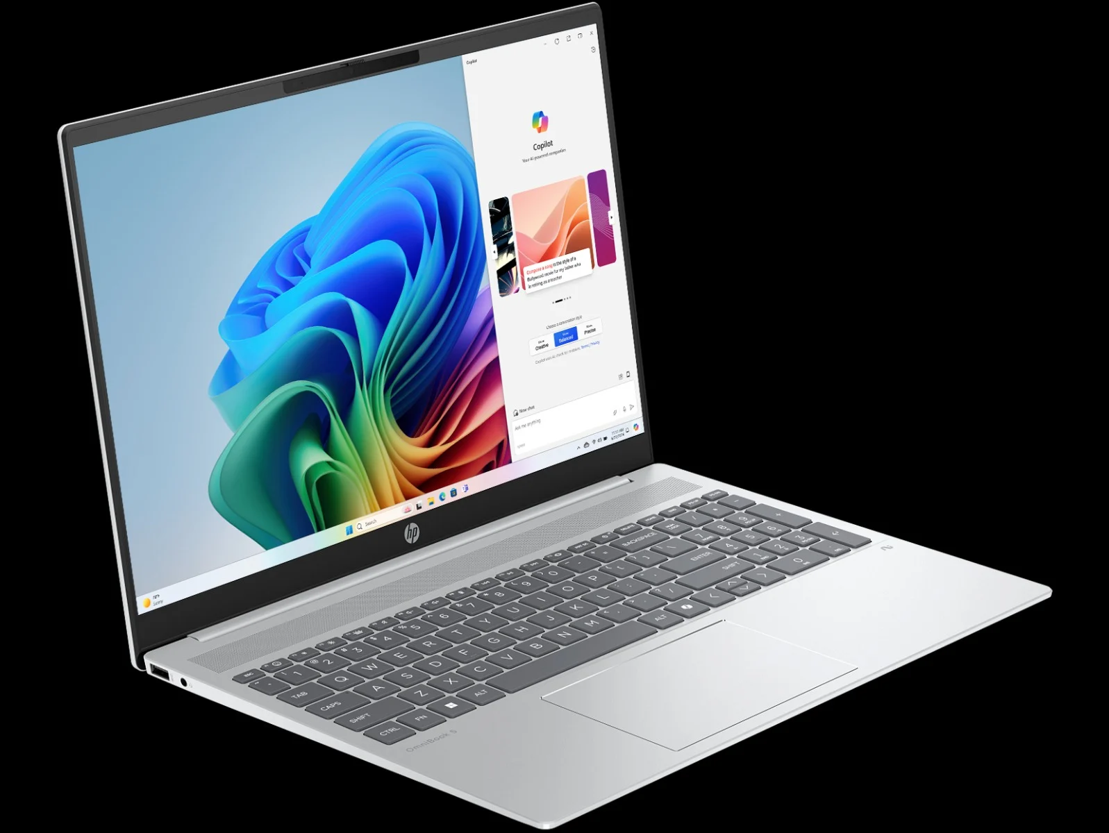 إطلاق الكمبيوتر المحمول HP OmniBook 5: شاشة 2K، ومعالج AMD Ryzen AI 300، وذاكرة وصول عشوائي (RAM) سعة 16 جيجابايت 7 HP OmniBook 5