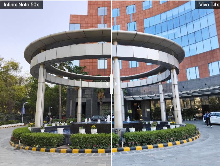 مقارنة كاميرا Infinix Note 50x و Vivo T4x: أي هاتف هو الأفضل من حيث الكاميرا؟ 7 مقارنة كاميرا Infinix Note 50x و Vivo T4x