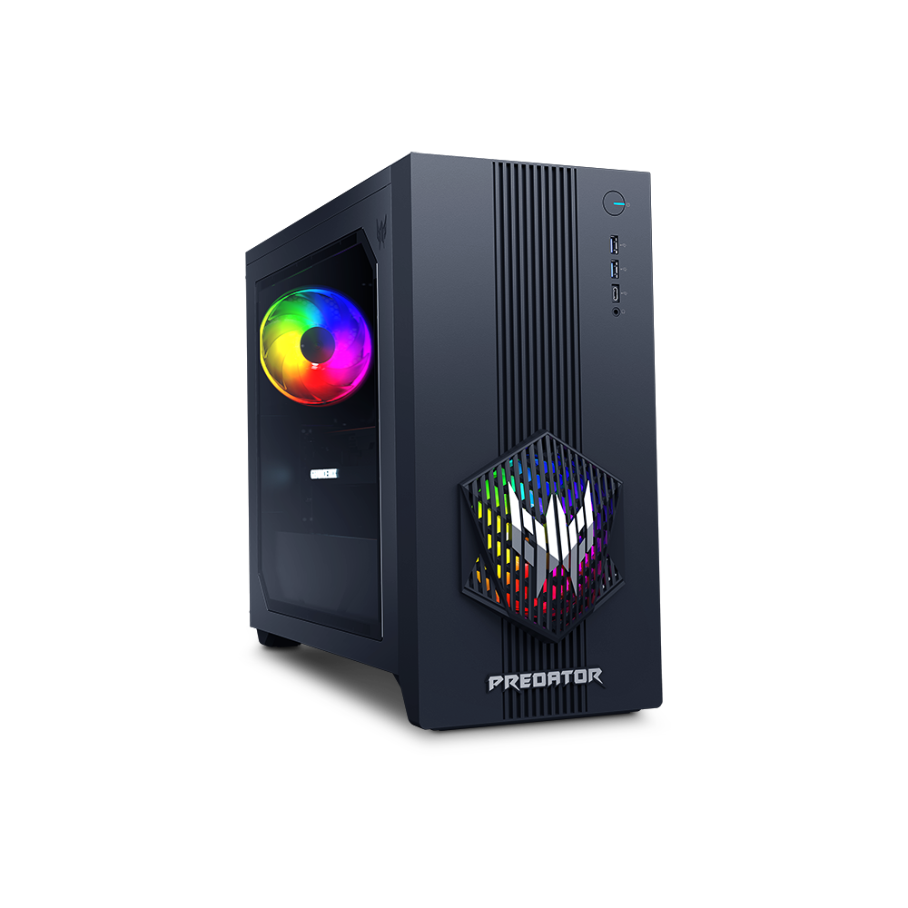 أجهزة الكمبيوتر المكتبية Acer Predator Orion 3000 مُحدّثة بمعالج Intel Ultra 7 وبطاقة معالجة الرسومات RTX 5070 2 Acer Predator Orion 3000