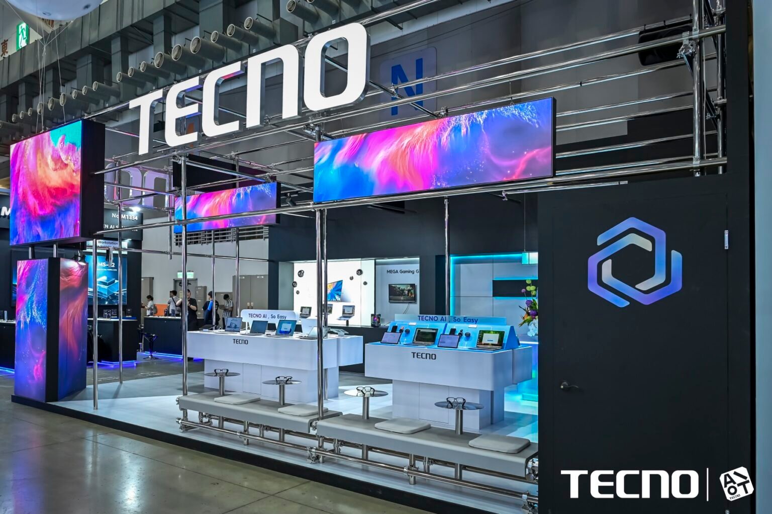 تكنو تطلق جهاز Megabook S16 وتوسّع مجموعة منتجاتها من نظام الذكاء الاصطناعي في معرض Computex 2025 8 Tecno Computex 2025 1536x1022 1