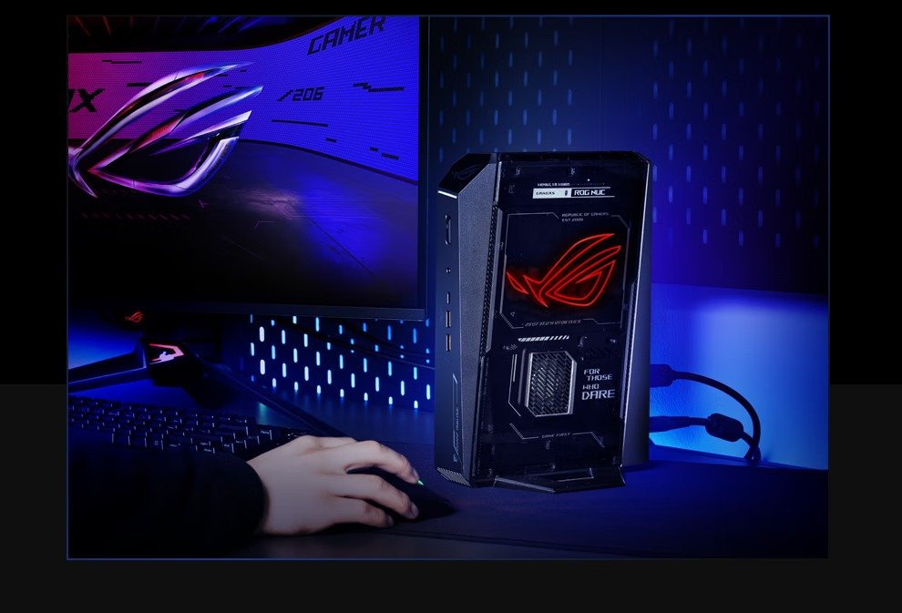 إطلاق جهاز ASUS ROG NUC 2025 Mini PC مع معالج Intel Ultra 9 وبطاقة معالجة الرسومات RTX 5080 7 ASUS ROG NUC 2025 Mini PC