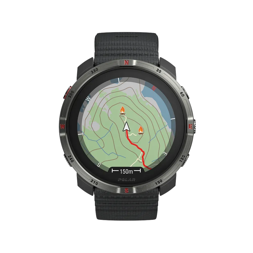 Polar تطلق ساعة Grit X2 الذكية المزودة بتخطيط كهربية القلب وSpO2 وبطارية تدوم لمدة أسبوع كامل للرياضيين في الهواء الطلق 8 Polar Grit X2 smartwatch 1