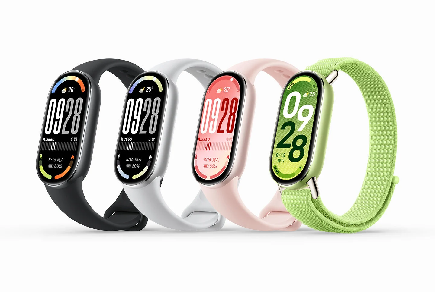 إطلاق Xiaomi Smart Band 10 بشاشة أكبر وVO₂ Max وخطط النوم وخيارات حزام أنيقة 7 Xiaomi Smart Band 10