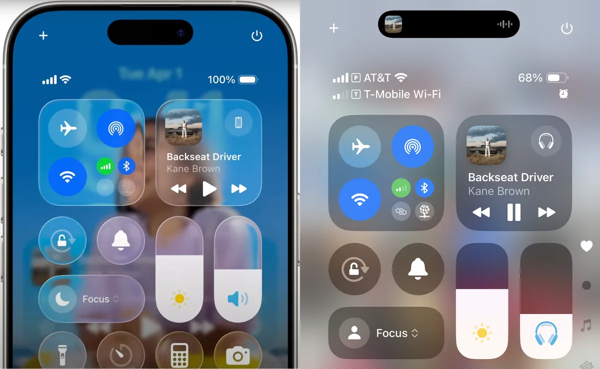 iOS 18 مقابل iOS 26: ما مدى تأثير الزجاج السائل على مظهر جهاز iPhone الخاص بك؟ 9 2