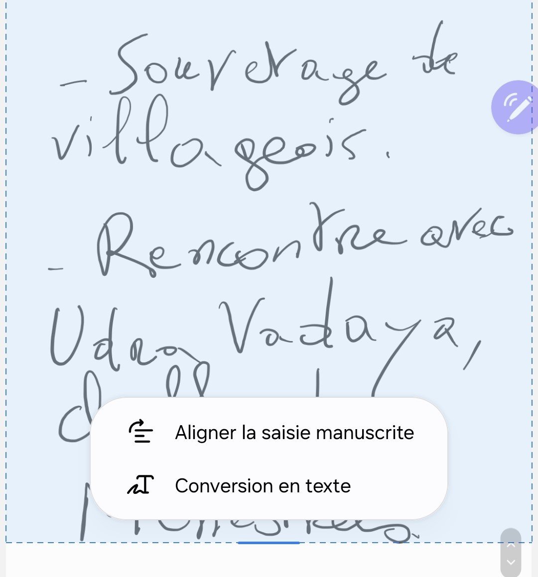 سعر هاتف سامسونج s24 ultra: مواصفات Samsung S24 ultra 59 manuscrite samsung notes