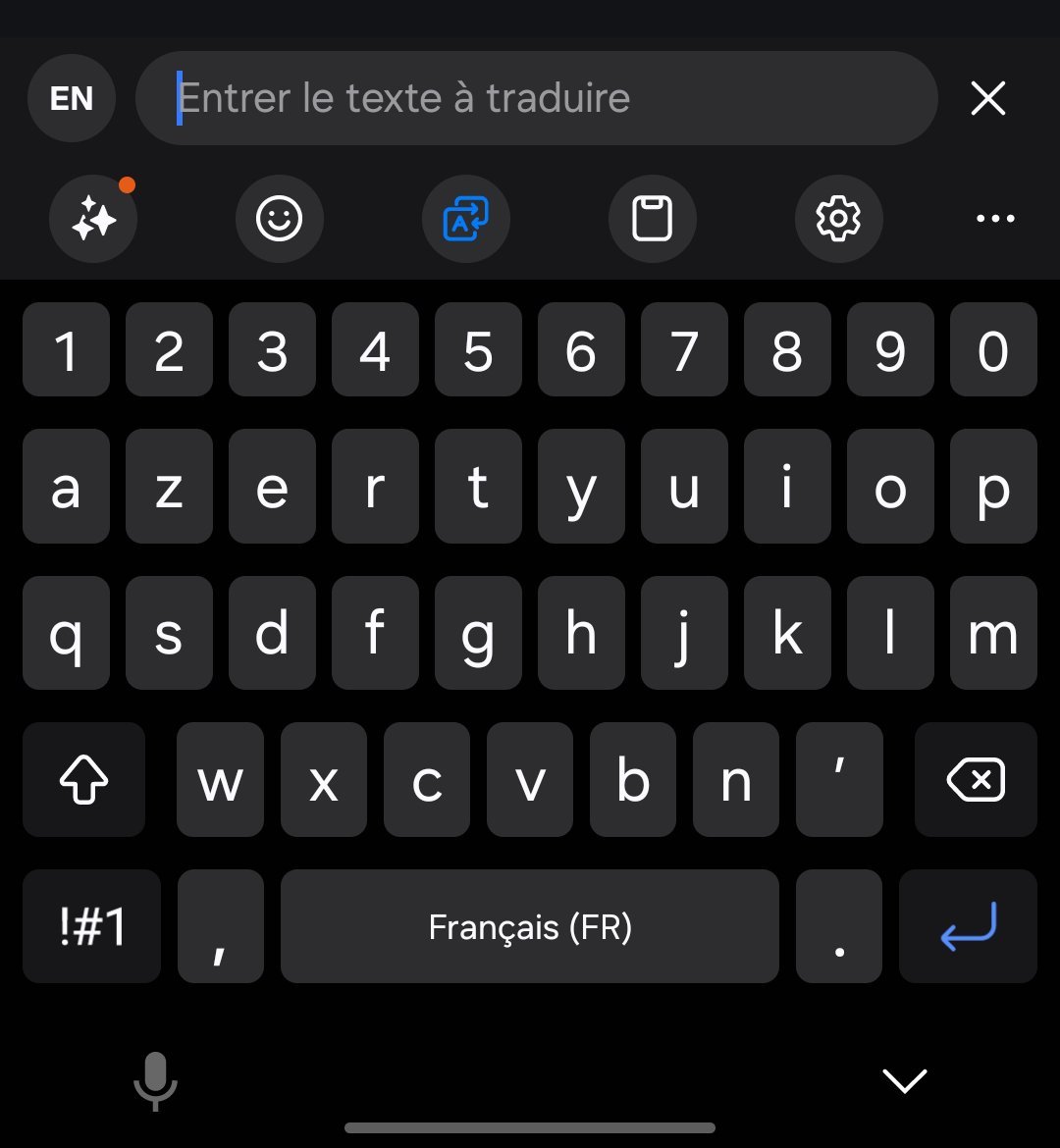 سعر هاتف سامسونج s24 ultra: مواصفات Samsung S24 ultra 48 option traduction ia clavier samsung