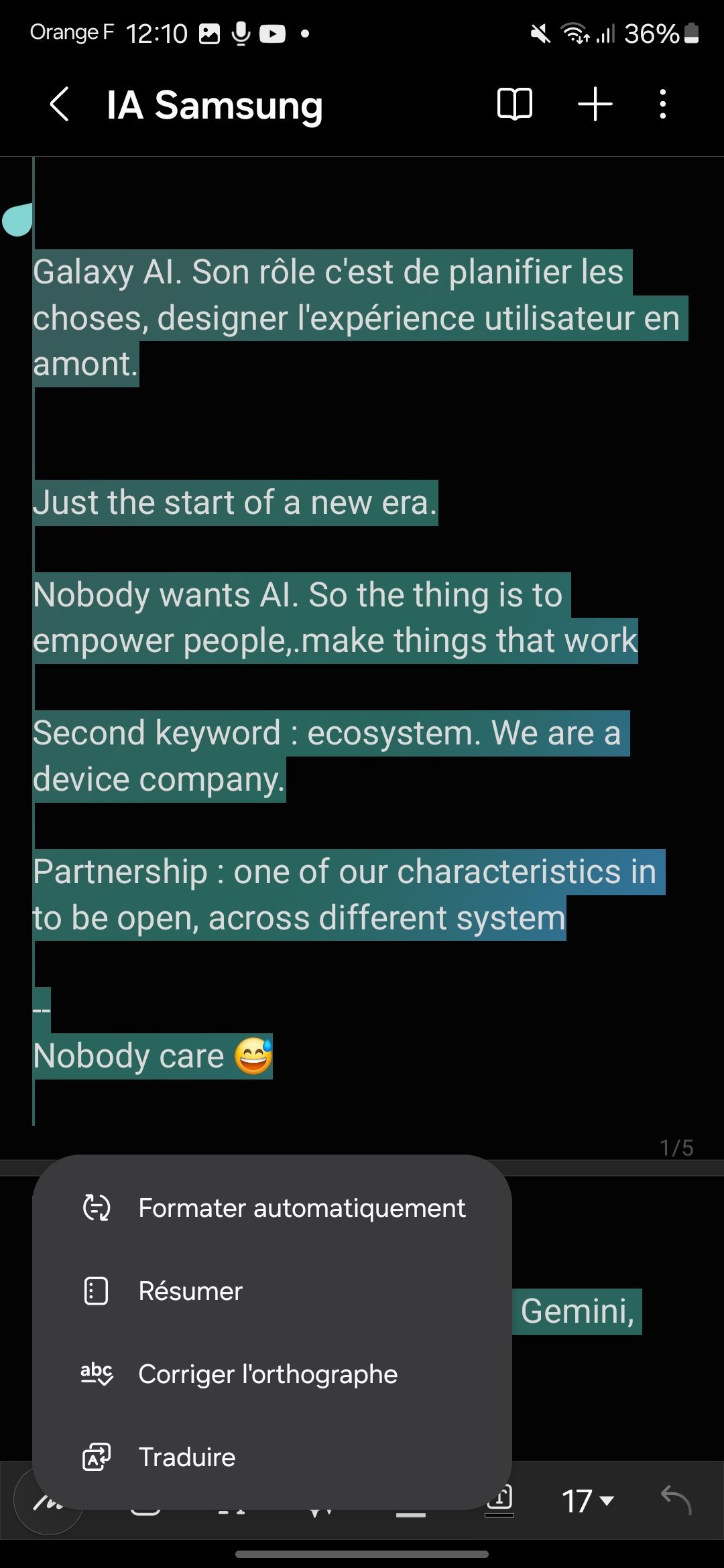 سعر هاتف سامسونج s24 ultra: مواصفات Samsung S24 ultra 55 screenshot 20240126 121052 samsung notes