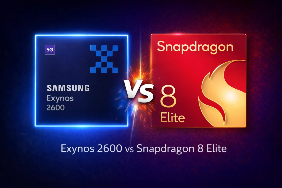 مقارنة بين معالج Exynos 2600 ومعالج Snapdragon 8 Elite: نتائج الاختبارات المعيارية، ومواصفات الجهاز، والمزيد 7 Exynos 2600 vs Snapdragon 8 Elite