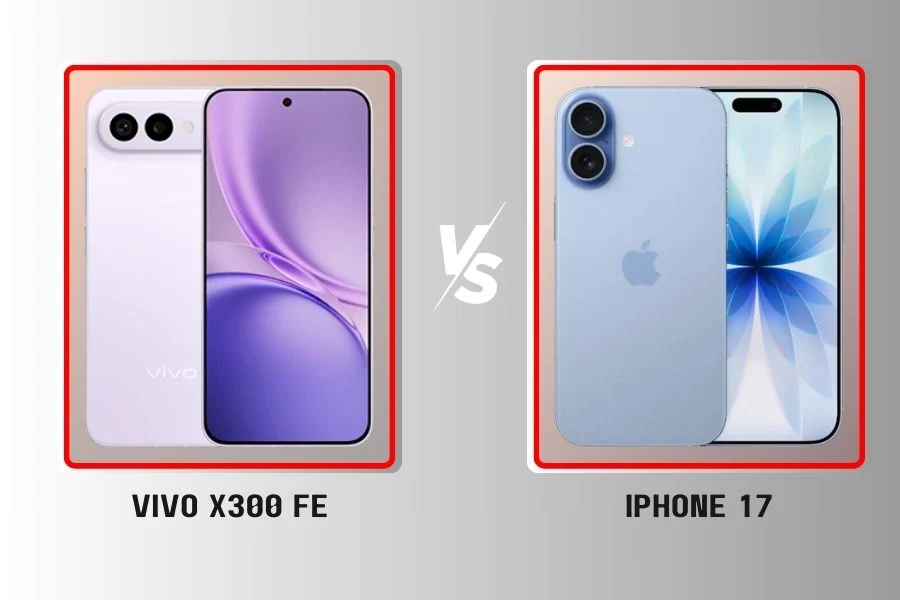 مقارنة مباشرة بين هاتفي Vivo X300 FE و iPhone 17 7 Vivo X300 FE vs iPhone 17